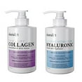 Elastalift Collagen Body Cream + Hyaluronic Acid Lotion Skin Care Set