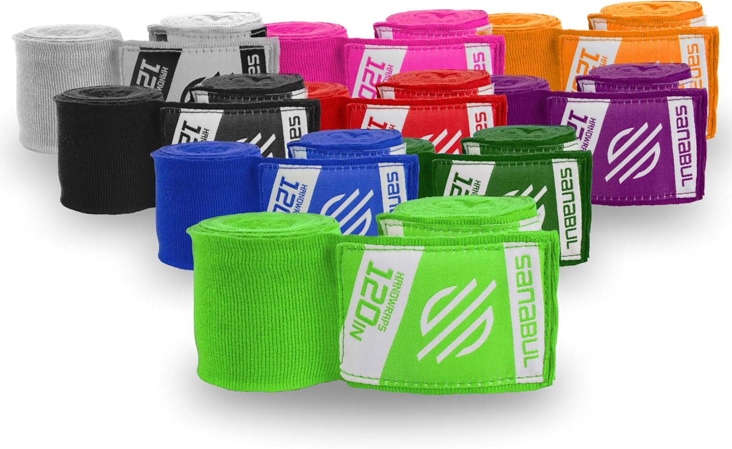 Elastic 120 inch Boxing Hand Wraps Kickboxing Handwraps for Boxing ...