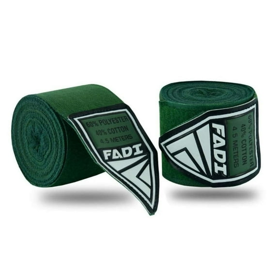 Elastic 180-inches Mexican Hand Wraps for Boxing & MMA in Semi-Elastic Poly-Cotton - Fadi Sports