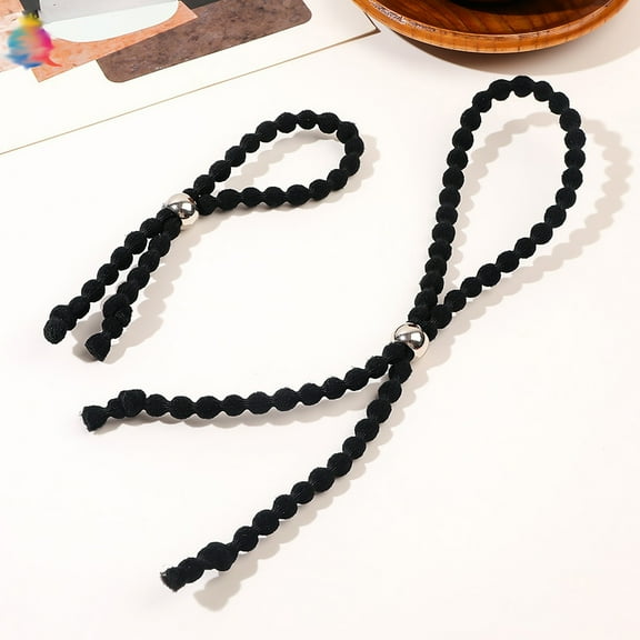 Elastic Adjustable Length Hairband | Long Cushioned Headband Ties for Women with Thick Braided Curly Natural Hair | Extra Stretchy No Slip Design Accessories Hair Accessoriesof The Week