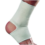 Alex Orthopedic Elastic Ankle Brace Sleeve   Beige Compression Support, Open Toe & Heel - Extra Large