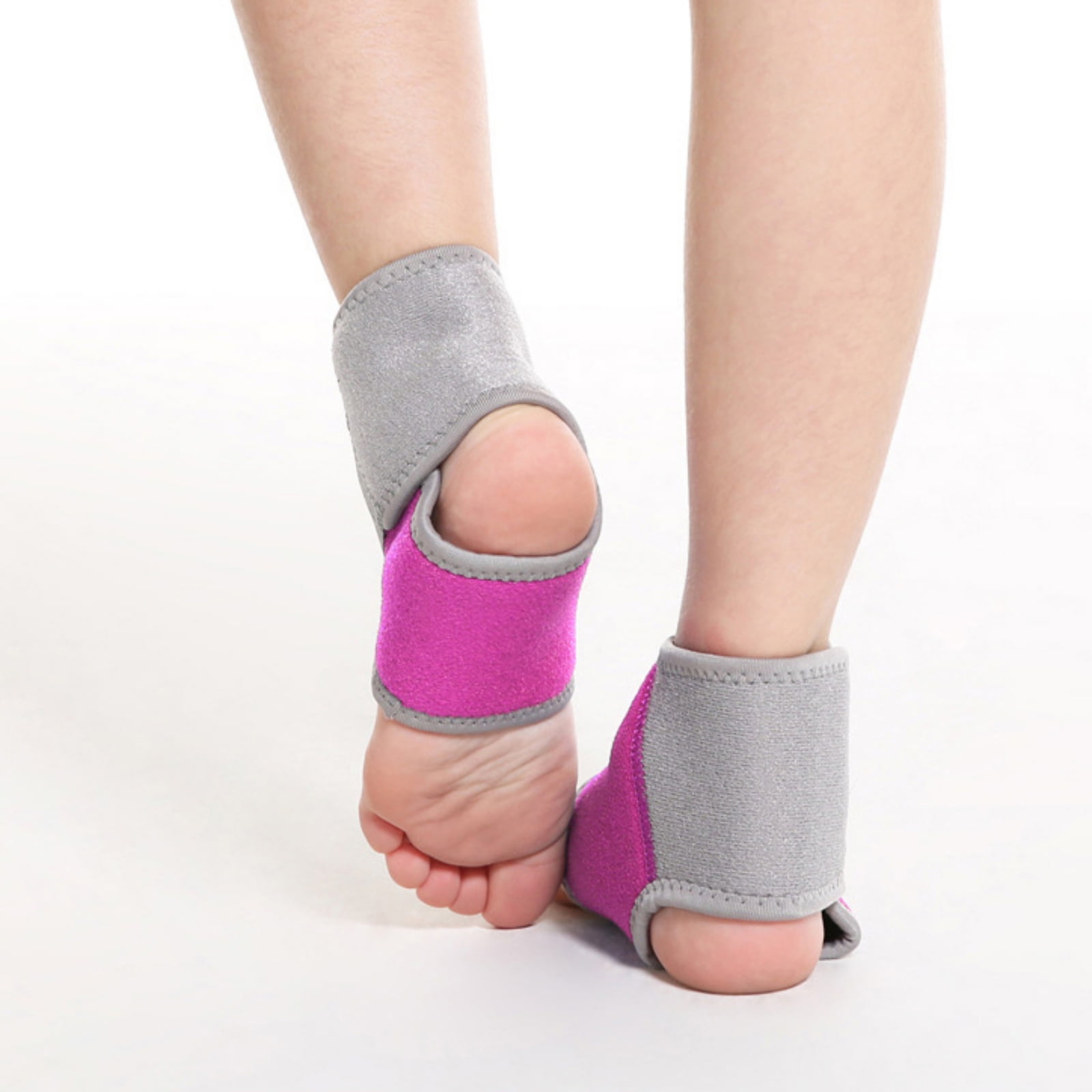 Elastic Ankle Support Brace - Youth Slip on Foot and Ankle Compression ...
