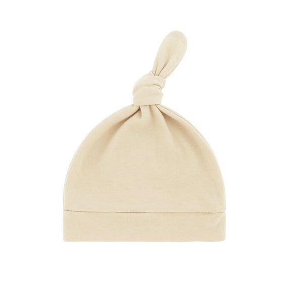Elastic Baby Knotted Hat Comfortable Stretchy Newborns Fetal Caps Breathable Brimless Design for Kids 0 to 24 Month