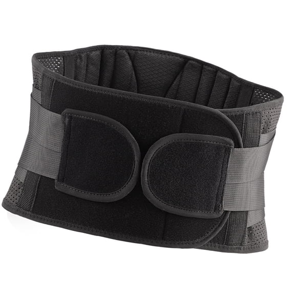 Elastic Back Brace With Enhanceds Lumbar Support Adjustable Waist Trimmer Belt For Gym Use And Travel