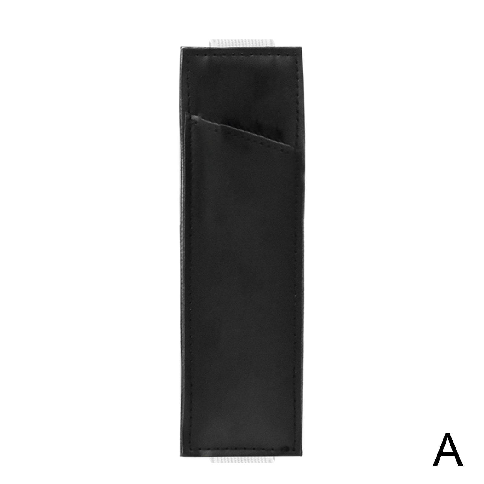 Elastic Band Pen Holder PU Leather Pencil Holder Pen Sleeve Pouch