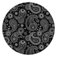 thumbnail image 1 of Elastic Band Round Tablecloth Bohemian Floral, Stretch Cover for 38-42 Inch Tables, Durable for Party Event Garden Use, 1 of 7