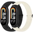 thumbnail image 1 of Elastic Band for Xiaomi Smart Band 10/9/8 for Women Men, Adjustable Replacement Wriststraps - Soft Nylon Lightweight Band, 1 of 7