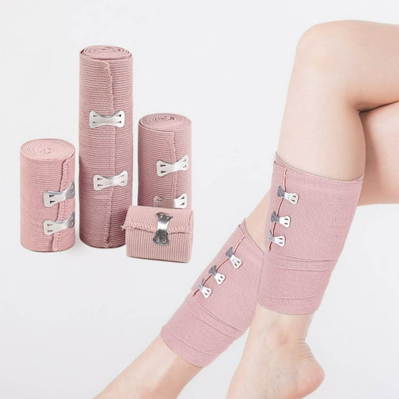 Elastic Bandage High Elasticity Sports Compression Wrap | Durable Non-Stick Breathable Support Strap for Ankle Wrist Sprain Injury Recovery | 1 Pack Flexible Protective B