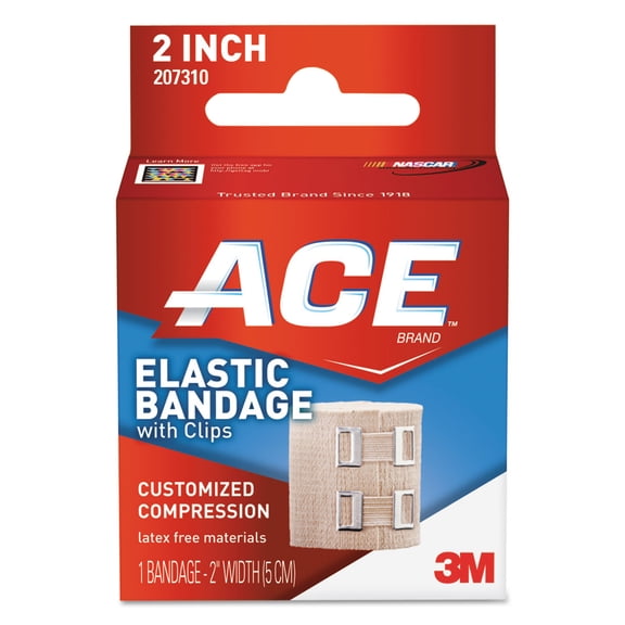 Elastic Bandage With E-Z Clips, 2 X 50 | Bundle of 5 Each