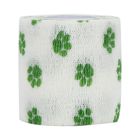 Elastic Bandages Vet Wrap For Pet First Aid, Breathable Fabric Non-Woven Tape Lightweight Bandage Cohesive Gauze Animal Wound Care, Self Adhesive Design For Dogs Cats Horses (4