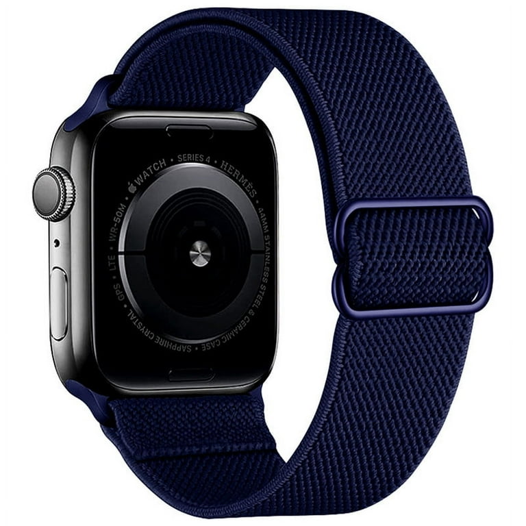 Elastic Bands Compatible with Apple Watch Bands 44mm 45mm 42mm 49mm 38mm 40mm 41mm Soft Nylon Strap Replacement Band Compatible with Apple Watch Ultra 2 iWatch SE Series 9 8 7 6 5 4 3 2 1 Walmart