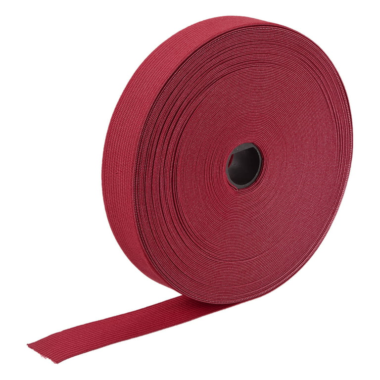 Elastic Bands for Sewing 0.8 20 Yard Red Knit Elastic Spool High  Elasticity for Wigs, Waistband, Pants