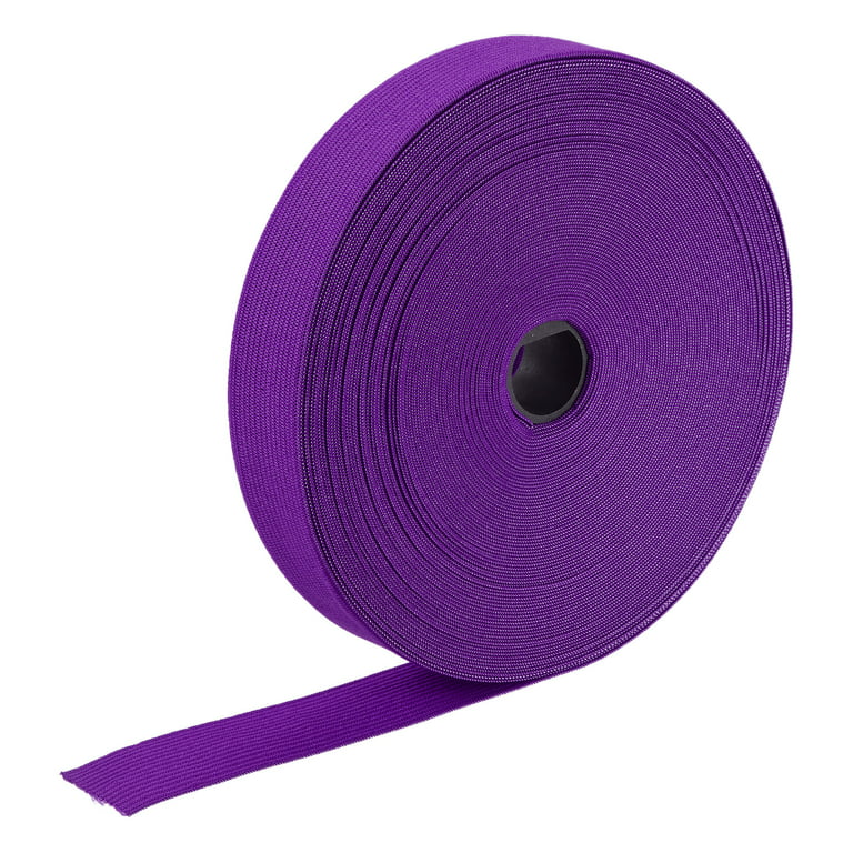 Elastic Bands for Sewing 1 20 Yard Purple Knit Elastic Spool High  Elasticity for Wigs, Waistband, Pants
