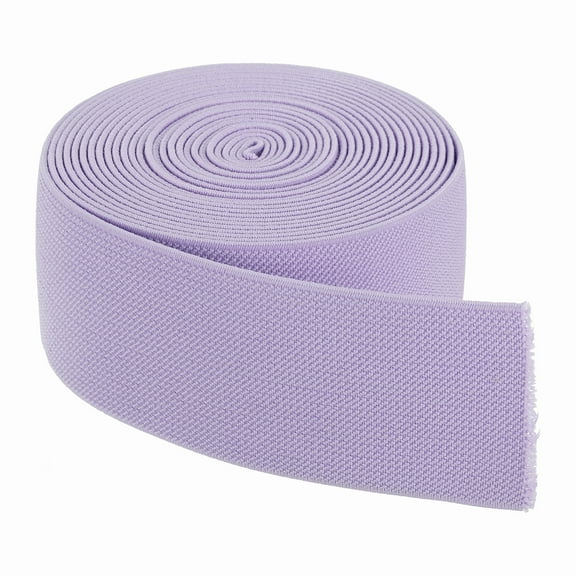 Elastic Bands for Sewing 2 Inch x 5 Yards Lavender Purple Knit Elastic Spool