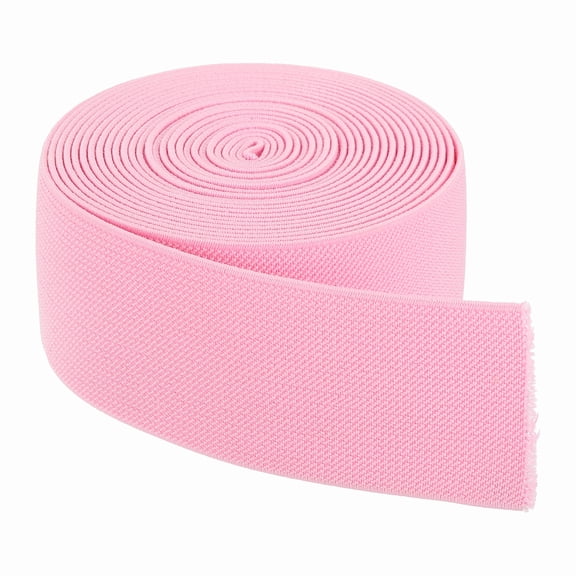 Elastic Bands for Sewing 2 Inch x 5 Yards Pink Knit Elastic Spool