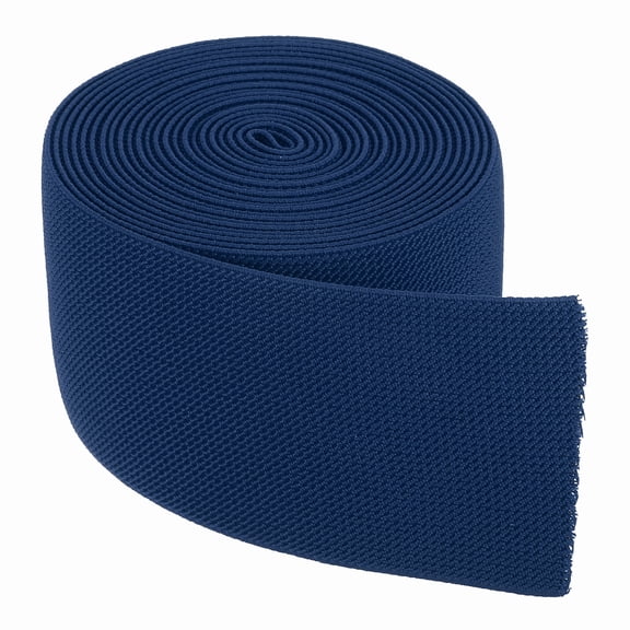 Elastic Bands for Sewing 3 Inch x 5 Yards Navy Blue Knit Elastic Spool