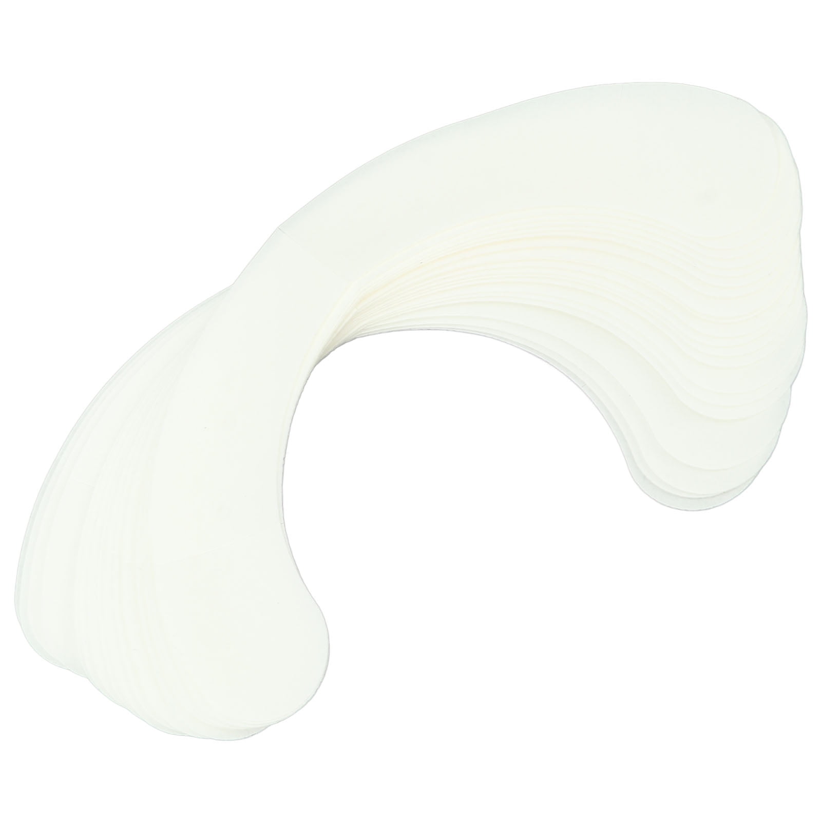 Elastic Barrier Strips, 20pcs Universal Leak Proof Half Rings Adhesive Ostomy Barrier Strips For