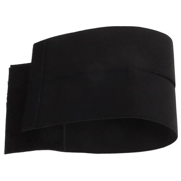 FONDOTIN Nylon Baseball Glove Strap for Clothing - Black, Elastic, Openhole Design, Snug Fit