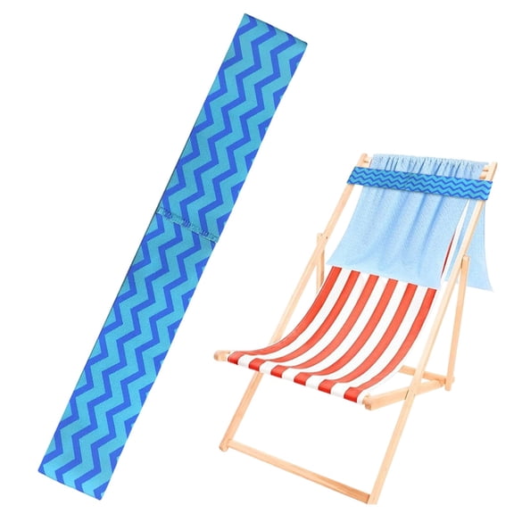 Elastic Beach Chair Towel Band, Adjustable Storage Strap for Towels, Bedding, Blankets & Travel