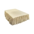 thumbnail image 1 of Elastic Bed Skirt Full-Coverage Dirtproof and Wear-Proof All-Season Bed Cover with Ruffled Lace Trim 200x150cm, 1 of 6
