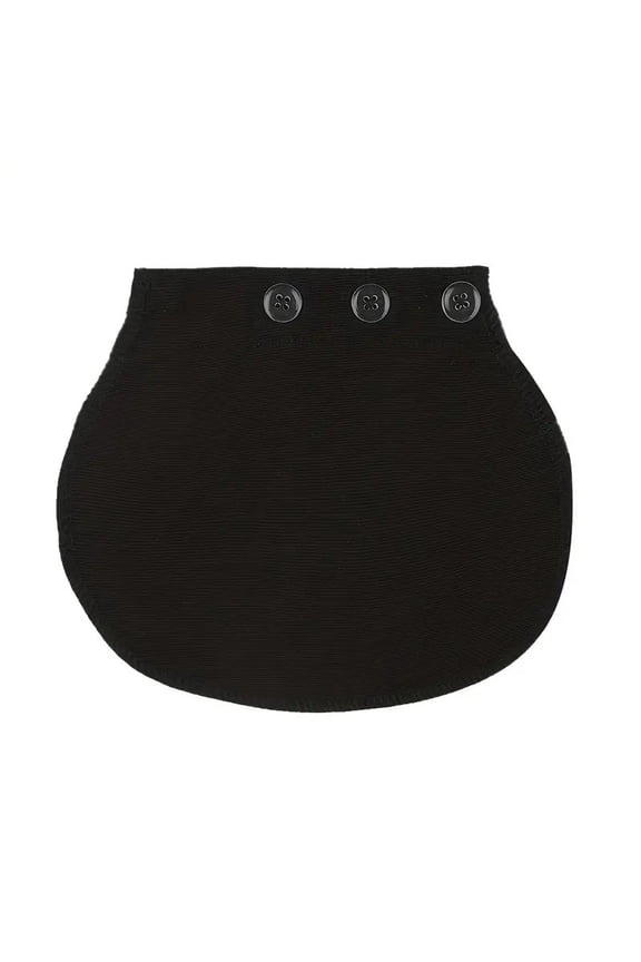 Elastic Belly Expansion Button Extender for Maternity Pants Triple Hook Design Breathable Daily Comfortable Accessory
