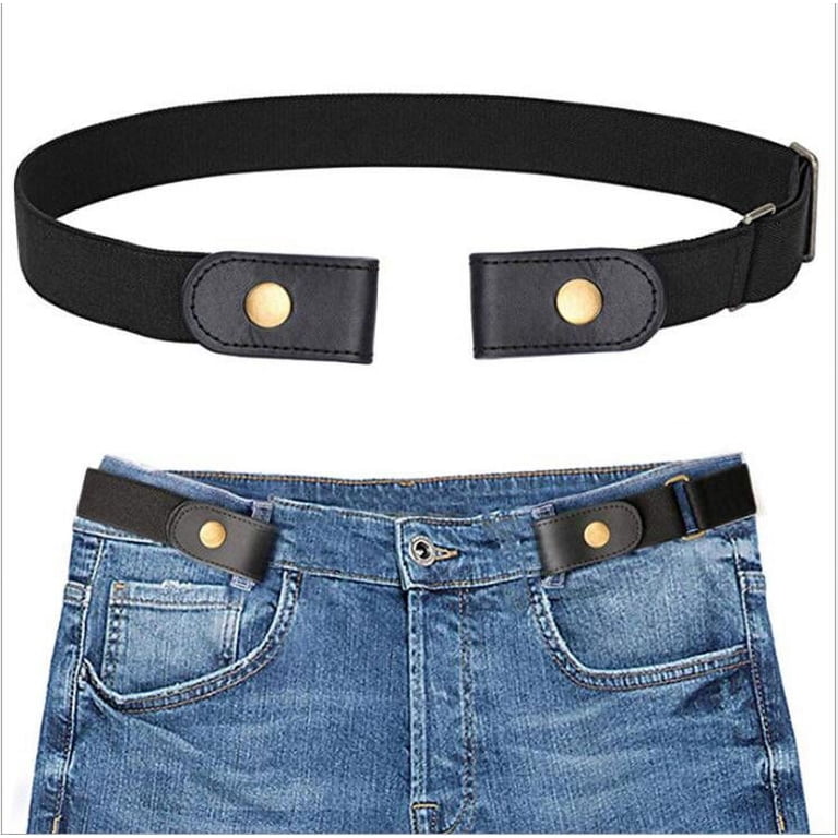 Elastic Belt Women, Belt Without Buckle Invisible Belt for  display picture 3