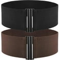 thumbnail image 1 of Elastic Belt for Women Wide Waist Corset Belt Cinch Belt Vintage Stretchy Waistband for Dresses, 1 of 6