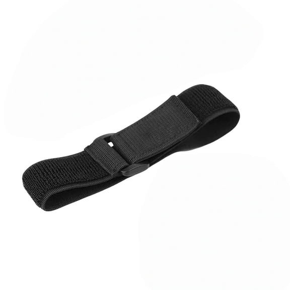 Elastic Binding Strap Adjustable Hook and Loop Fastening Strap Outdoor Sports Cycling Luggage Securing Strap Multi Purpose Nylon Webbing Strap For Camping Hiking(Black-36cm)