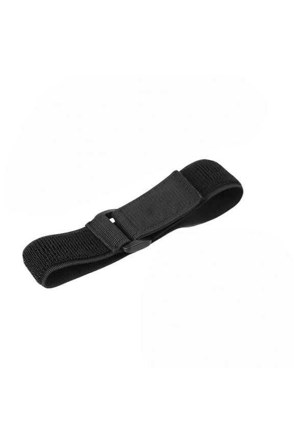 Elastic Binding Strap Adjustable Hook and Loop Fastening Strap Outdoor Sports Cycling Luggage Securing Strap Multi Purpose Nylon Webbing Strap For Camping Hiking(Black-36cm)