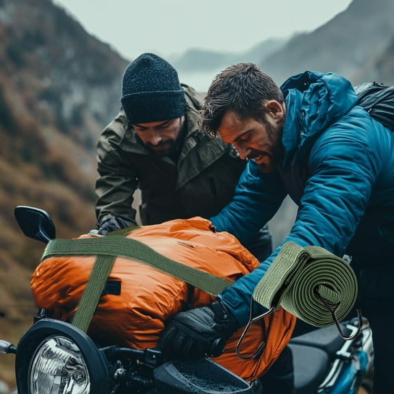 Elastic Binding Strap, Super Strong Truck and Motorcycle Rope, High Tensile Elastic Binding Strap for Securing Cargo, Durable Transport and Heavy Load Safety