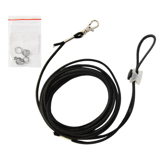 Elastic Bird Leash 3Meter Long Adjustable Flight Rope Escape Proof Bird Leash with 6# Ankle Rings For Outdoor