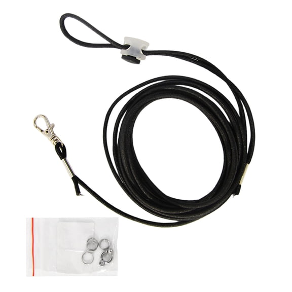 Elastic Bird Leash Flight Control Leash 9.84Feet Long Escape Proof Elastic Rope With Detachable Ankle Rings