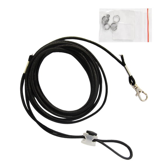 Elastic Bird Leash Flight Control Leash 9.84Feet Long Escape Proof Elastic Rope With Detachable Ankle Rings