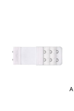 Elastic Bra Extender with 2-Hook Design, Soft & Comfortable Underwear Strap Extension for Customized Fit, White_33