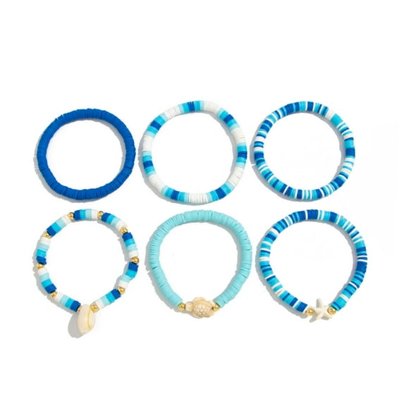 Elastic Bracelet Soft Clay Stacking Bracelet Suitable for Casual and Party Wear
