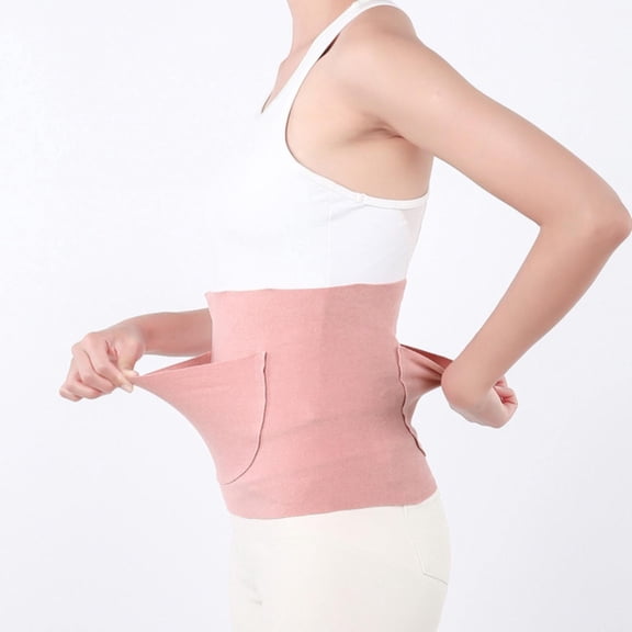 Elastic Breathable Abdominal Binder, Post Surgery Compression Waist Support Band, Comfort Tummy Wrap for Belly Shaping & Recovery