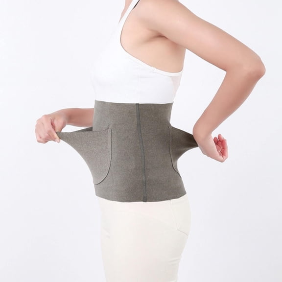 Elastic Breathable Abdominal Binder, Post Surgery Compression Waist Support Band, Comfort Tummy Wrap for Belly Shaping & Recovery