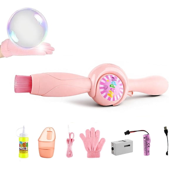 Elastic Bubble Fog Wand, Magic Bubble Wand with Gloves, Lightweight Design for Interactive Fun at Outdoor Parties, Bubble Machine, Elastic Wand Favorite Bubble Blowing Birthday Gift