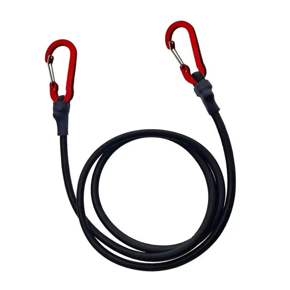 Elastic Bungee Strap with Hook Heavy Duty Elastic Rope Car Luggage Roof Rack Strap Adjustable Bungee Cord Enduring