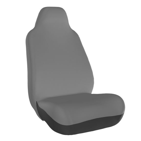 Elastic Car Chair Cover Universal Fit For Car Suv Truck Van Washable Seat Protector With Foam Filler Anti-Slip Dark Grey