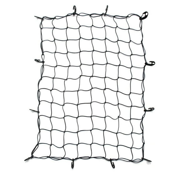 Elastic Car Top Luggage Net - Universal Bungee Cargo Net for SUV Rooftop Storage