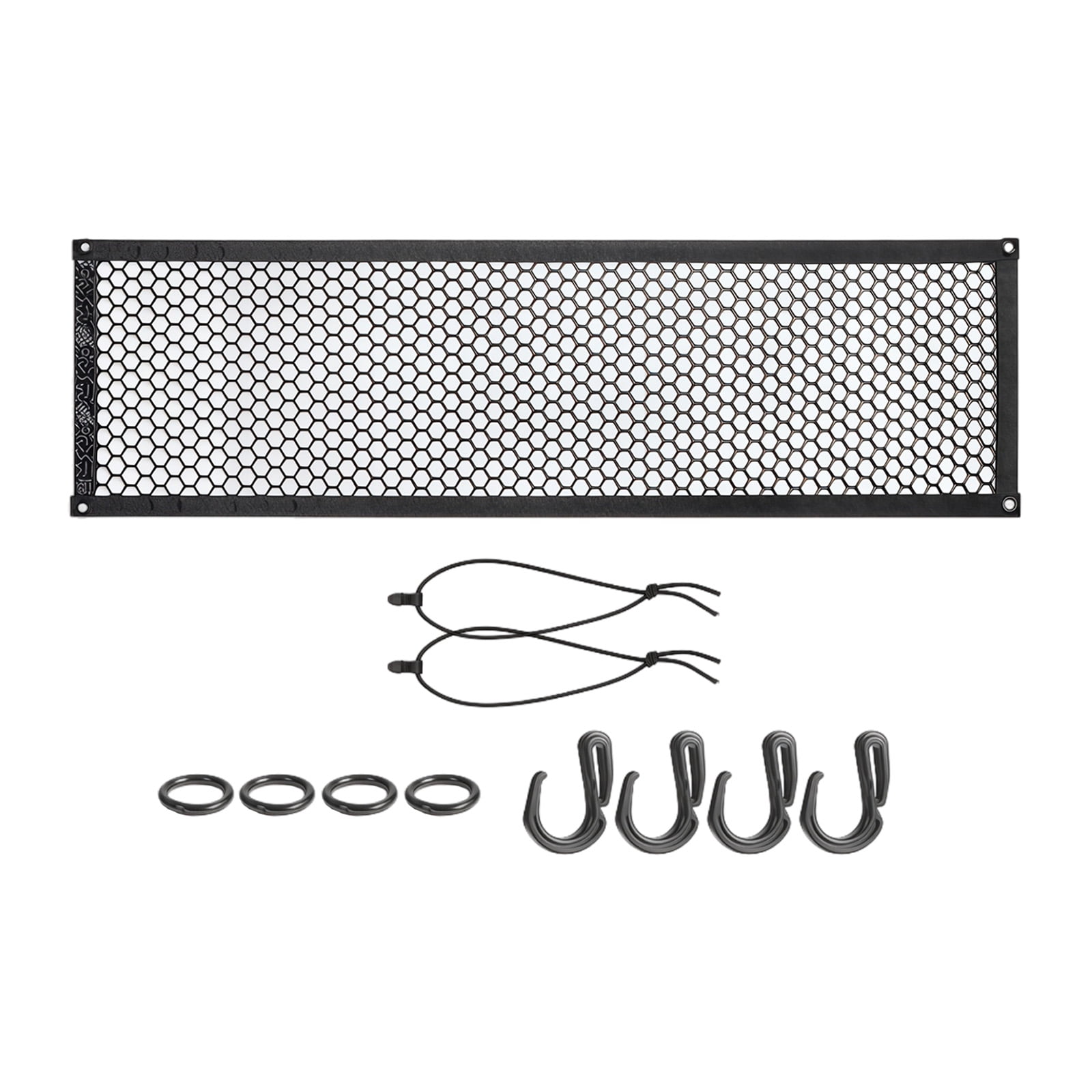 Elastic Cargo Net Quick Installation Adjustable Cargo Organizers Folding Camping Cart Cargoes Net Hiking Gear Organizers