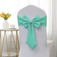 thumbnail image 1 of Elastic Chair Back Bow, Ties-Free Decor, Polyester Flower Cover, Easy Setup, Home Banquet, 1 of 9