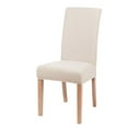 thumbnail image 1 of Elastic Chair Cover for Dining Room Wedding Banquet Hotel Solid Jacquard Chair Cover Stretch Chair Cover, 1 of 7