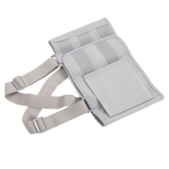 Elastic Chest Support Belt Breathable Rib Brace Wrap for Fractures Bruises Recovery 37 x 8.9 in
