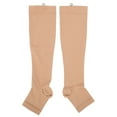 thumbnail image 1 of Elastic Compression Socks Comfortable Elastic Sports Open Toe Compression Socks Nylon Polyurethane Fiber Zipper Non-Slip Foot Guards Help Improve Blood Circulation In The Lower Legs, 1 of 8