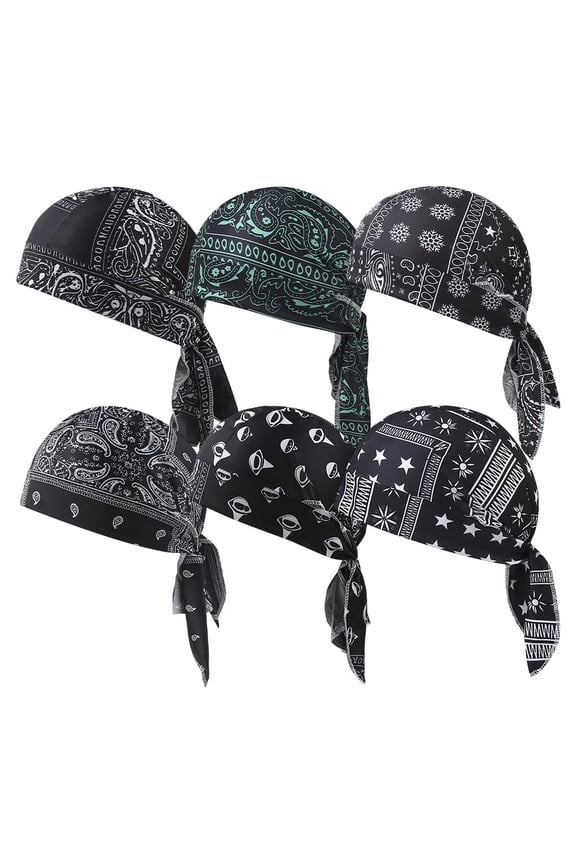 Elastic Cooling Headscarf Cap Set, 2026 New Breathable Cooling Head Scarf for Outdoor Cycling and Running