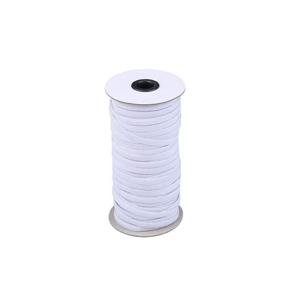 I-MART Elastic for Sewing 1/4 Inch Elastic Band 70 Yards White Elastic Cord Heavy Stretch Knit Elastic Spool Elastico para Costura Waistband Neckline Craft Supplies