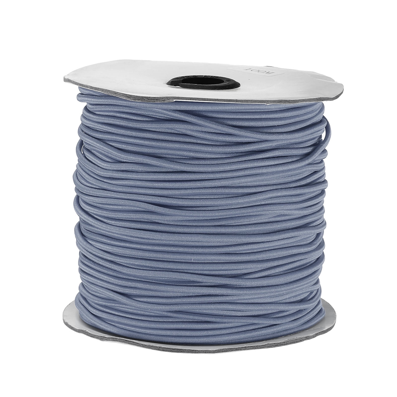 Elastic Cord Heavy Stretch String Rope 2.5mm 109 Yards for Sewing Hook  Straps Camping Tie Down Strap Grey 