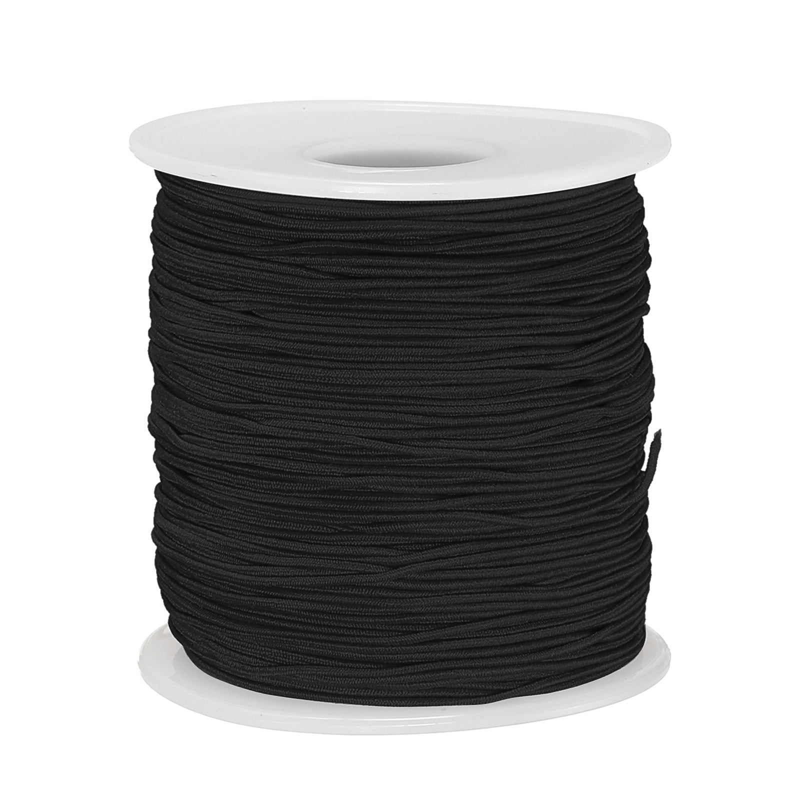 Elastic String Strechy Bracelet String 0.8mm Choice Of Black Or White